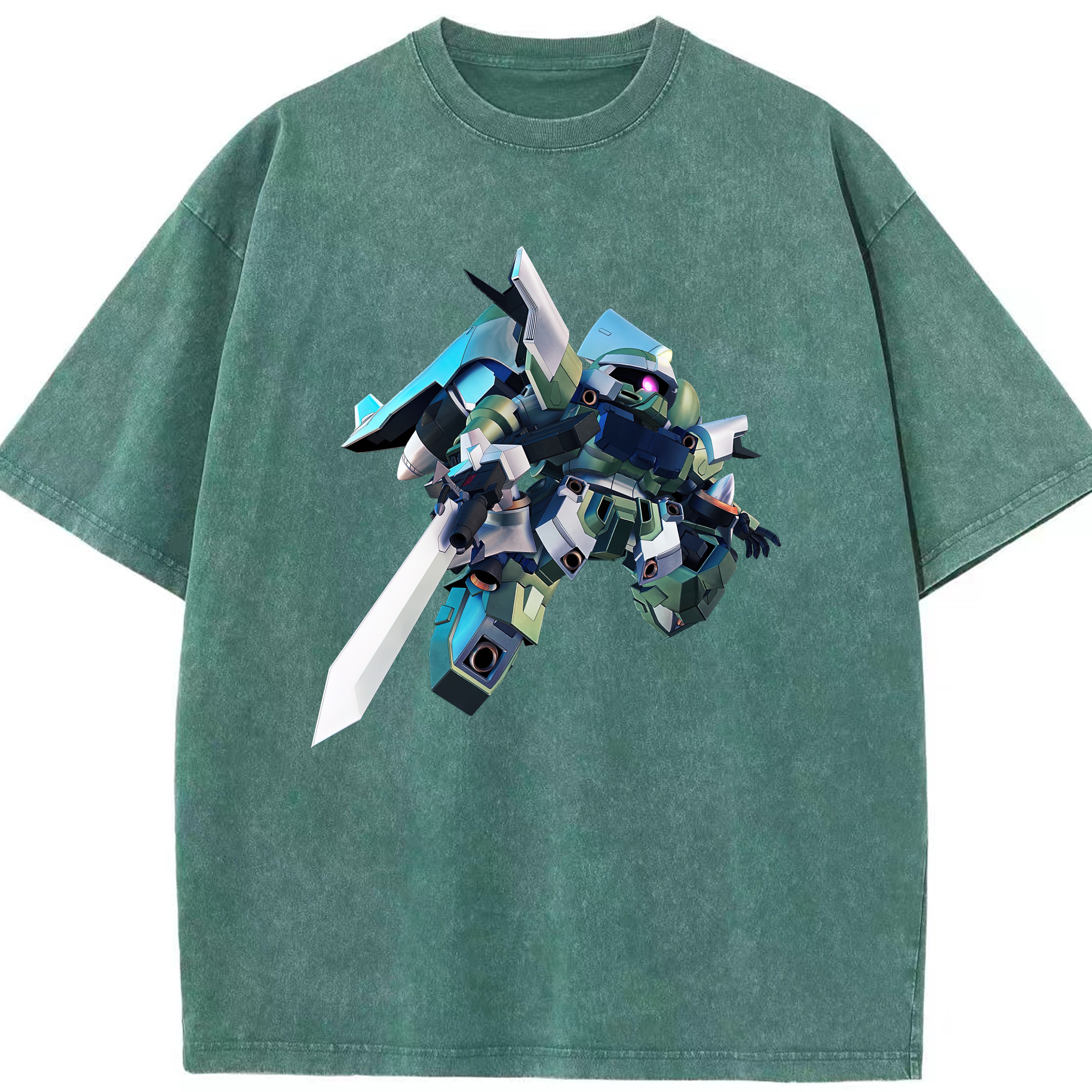 （画像用） 機動戦士ガンダム Mobile Suit Gundam 綿100% ヴィンテージ風 半袖Tシャツ（フロントプリント）